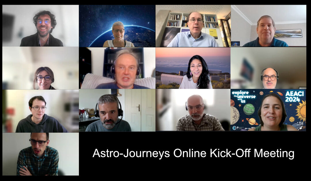 Astro-Journeys Erasmus Plus Project Begins with Online Kick-Off Meeting