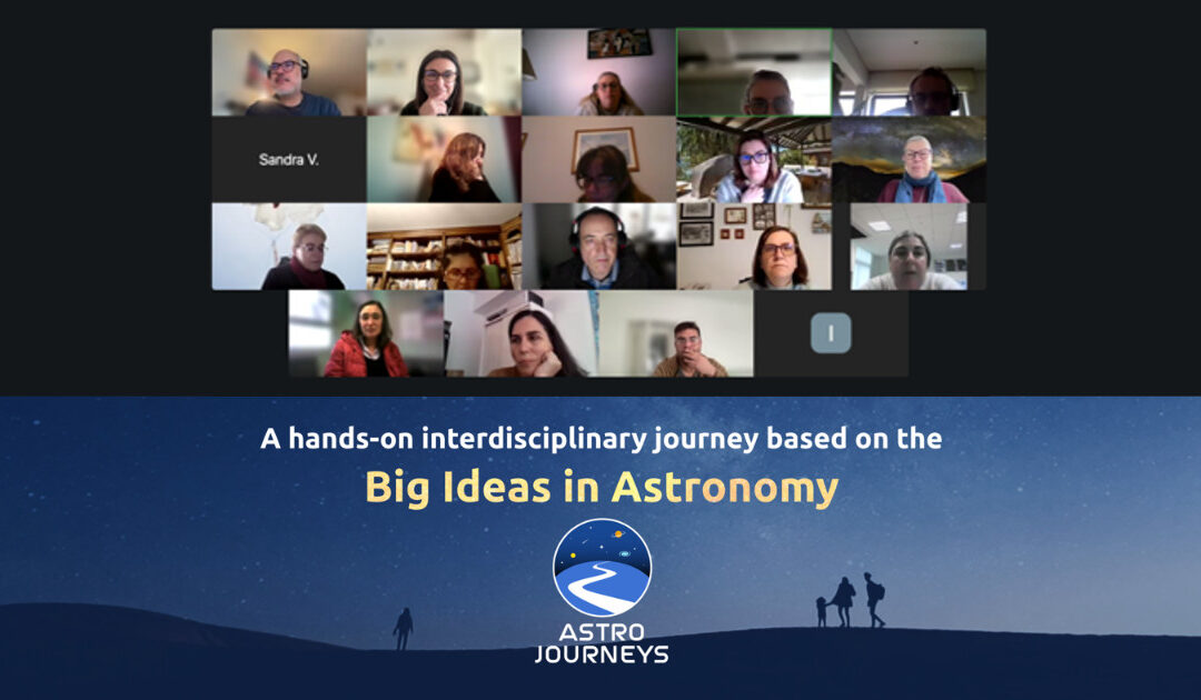 Astro-Journeys Online Event with Portuguese Educators