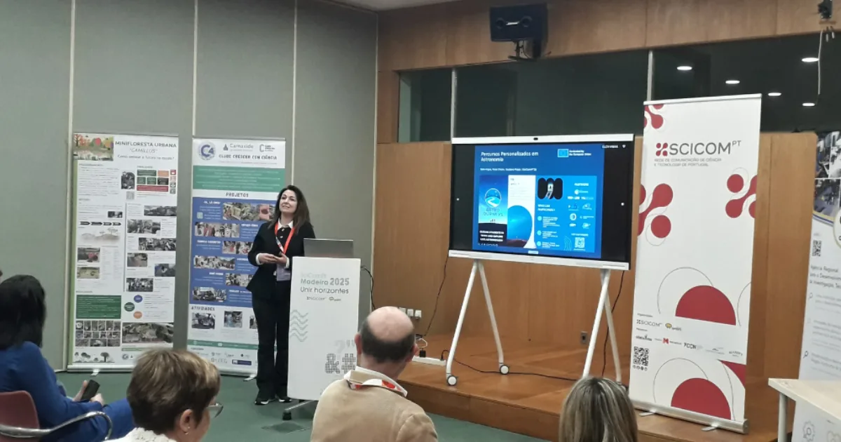 Astro-Journeys presented at SciComPT 2025