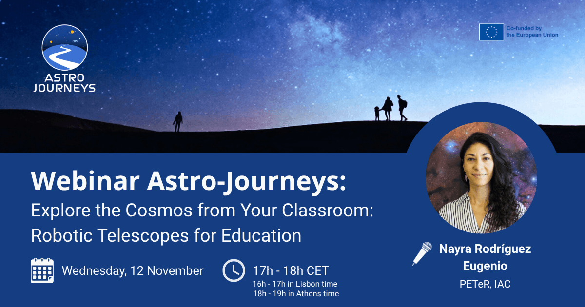 Webinar - Explore the Cosmos from Your Classroom: Robotic Telescopes for Education