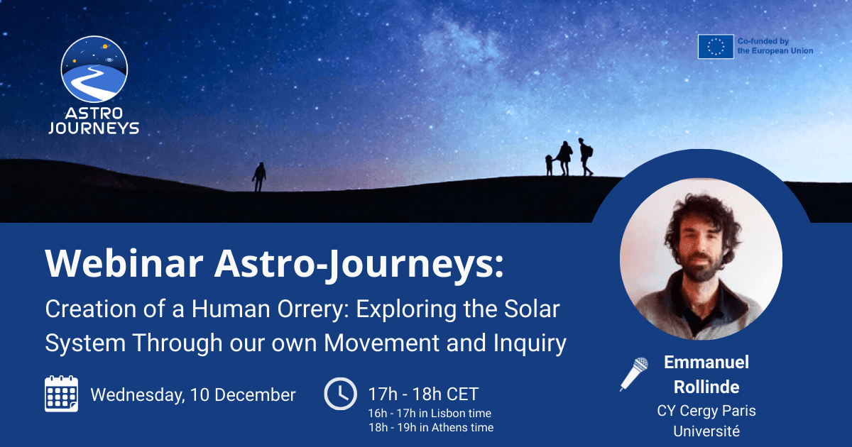 Webinar - Creation of a Human Orrery