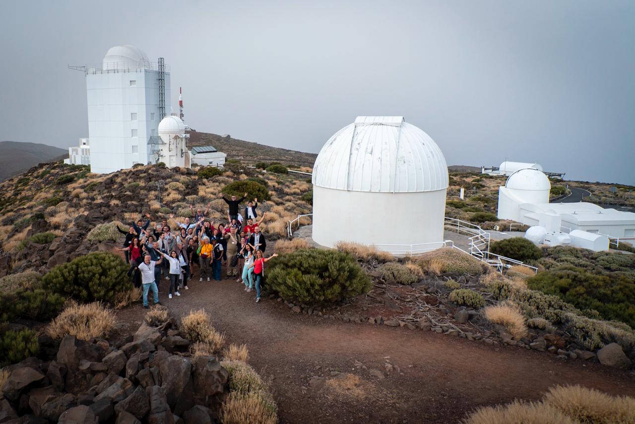AEACI 2024 - Group photo at Teide Observatory