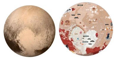 Children’s Planetary Maps: Pluto & Charon