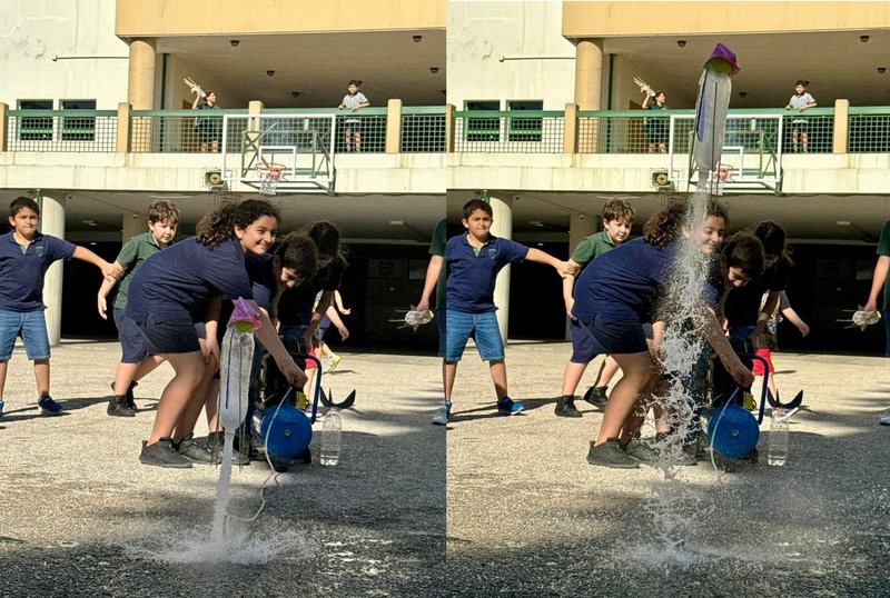 3…2…1… time for water rockets!