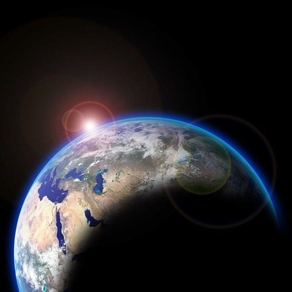 Day and night in the world